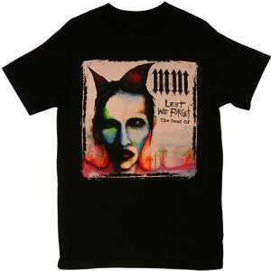  Marilyn Manson   Lest We Forget T shirt 
