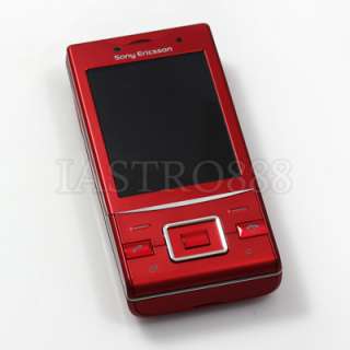   Sony Ericsson Hazel J20 Phone Slide 5MP WiFi aGPS FM 3G Unlocked Red