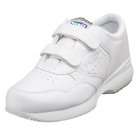 Propt Propet Mens Life Walker Strap Sneaker,White,8 M (US Mens 8 D)