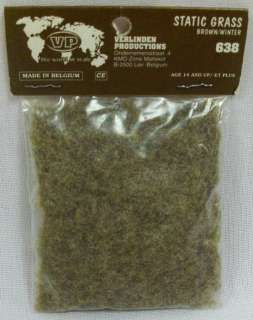 Verlinden All Scales Brown Static Grass, Item #638  