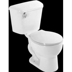 com Toilets White Vitreous China, White Saver Toilet Plus Dual Flush 