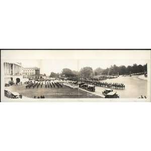 Panoramic Reprint of Funeral ceremonies of the late President Harding 
