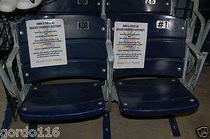 Kappa Delta Rho KDR Custom Texas Stadium Seat Dallas Cowboys Chair COA
