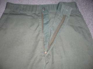 Military 1987 Fatigue OG 507 Pants 30x35 Trousers 347  