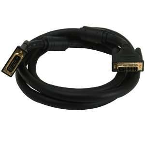  PI Manufacturing 6ft 24AWG CL2 Dual Link DVI D Male to 