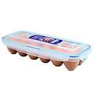   Lock Pantry Collection EGG STORAGE Container Plastic Clear Free Ship