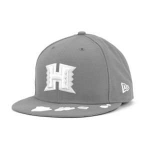  Hawaii Warriors New Era 59FIFTY NCAA Borderline Hat 