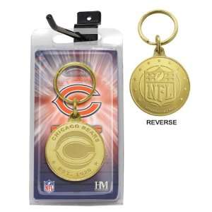  Chicago Bears Bronze Bullion Keychain