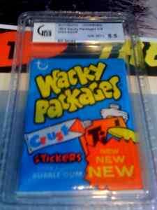 1973TOPPS WACKY PACKAGES SERIES 8 FULL WAX PACK BOX GAI  