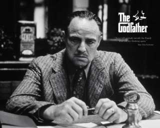 Marlon Brand The Godfather Family Movie Quote Poster  