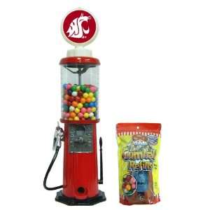   Cougars NCAA Red Retro Gas Pump Gumball Machine