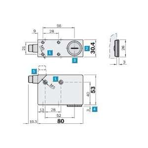  ABB, OTK400E00B 280, 804325459822, 3P SW 400A NF+HDL,SHAFT 