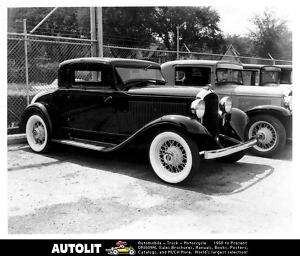 1932 Plymouth PB Business Coupe Factory Photograph  