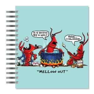  Mellow Out Crawdad Picture Photo Album, 18 Pages, Holds 72 Photos 