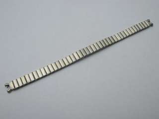 Newflex steel flex straight row watch bracelet 3 mm  