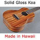 Kanilea K 1 Tenor 4 String Solid Koa Hawaiian Ukulele   Made In Hawaii 