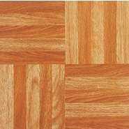   Square Finger Parquet Square 12 x 12 Vinyl Floor Tile 