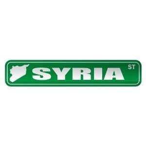   SYRIA ST  STREET SIGN COUNTRY