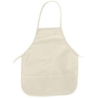 Big Accessories Two Pocket 24 Apron   NATURAL   OS 