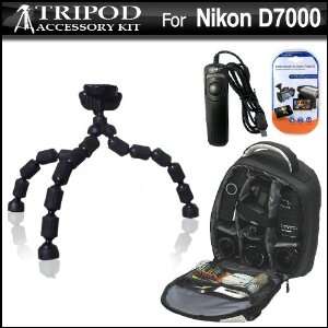  Tripod Kit Compatible With The Nikon D7000 Includes 