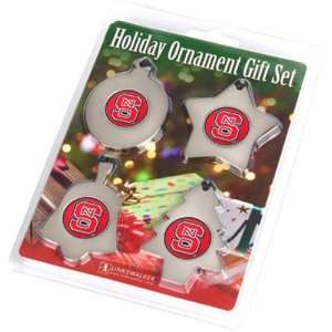   Carolina State Wolfpack Holiday Ornament Gift Set