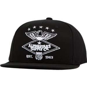   Dip Snapback Mens Adjustable Sportswear Hat   Black / One Size