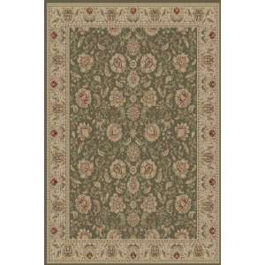  Universal Rugs 102535 Green 5x8 Area Rug, 5 Feet 3 Inch by 