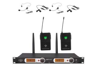 UHF Wireless Headset/Lavalier Microphone System UGX8+  