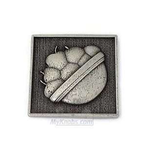   pewter accent tiles 2 x 2 bowl of fruit in pewter