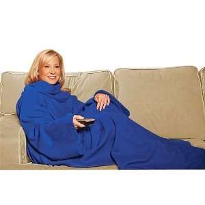  Snuggie Fleece Blanket   True Blue (Pack of 2) Health 