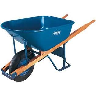 Jackson Professional Tools Jackson Contractors Wheelbarrows   6cu. ft 