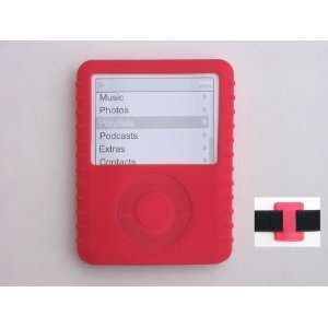   Pink) with ArmBand for Apple iPod Nano 3 Generation (Nano Video) 