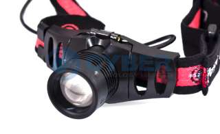 Mode LED Zoom Head Lamp CREE Flashlight Torch Lightx1  