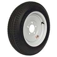 Loadstar 480 12 LRB Trailer Tire and 5 Hole Wheel 