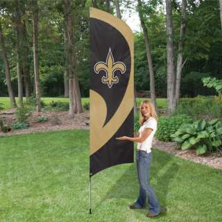 New Orleans Saints NFL Embroidered 8.5 Tall Team Flag  