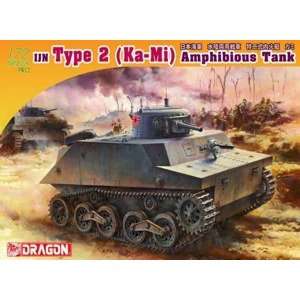  Dragon Models 1/72 IJN Type 2 (Ka Mi) Amphibious Tank Combat 