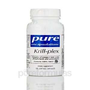  Pure Encapsulations Krill Plex 120 Softgel Capsules 