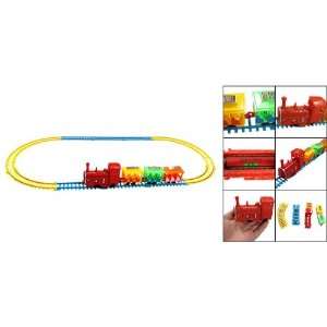   Battery Operated Plastic Train Track Toy for Children Toys & Games