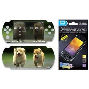   Decal Sticker plus Screen Protector   Running Puppies 