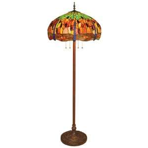  Rustic Dragonfly tiffany styled Floor Lamp Everything 