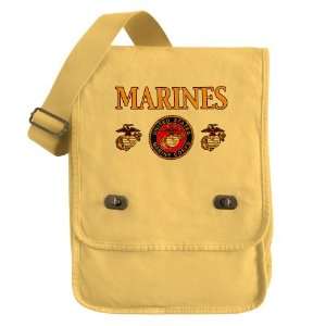   Bag Yellow Marines United States Marine Corps Seal 