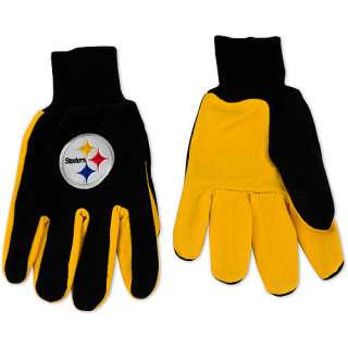   Sports Pittsburgh Steelers Sports Utility Glove  2 Pairs   