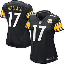   Pittsburgh Steelers Mike Wallace Game Team Color Jersey   