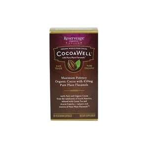  CocoaWell Cocoa with 450mg Pure Plant Flavanols 450 mg 60 