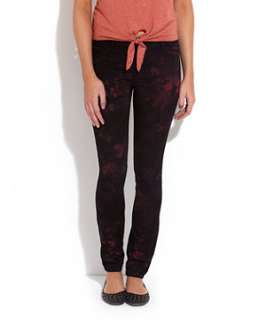 Red Pattern (Red) Tie Dye Jeans  245800669  New Look