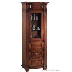  Ronbow 674126 Torino   72 X 26 Curio Cabinet   Antique 