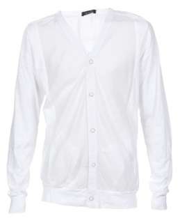 Square One White Cardigan   Traffic Men   farfetch 