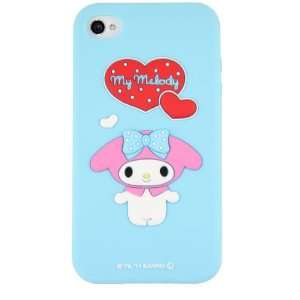 Hello Kitty Silicon Case Cover for Apple Iphone 4 4gs Blue My Melody 