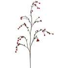 Allstate Floral 17.5 Glittered Berry Spray Red (Pack of 36)