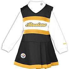 Reebok Pittsburgh Steelers Girls (7 16) Cheer Uniform   